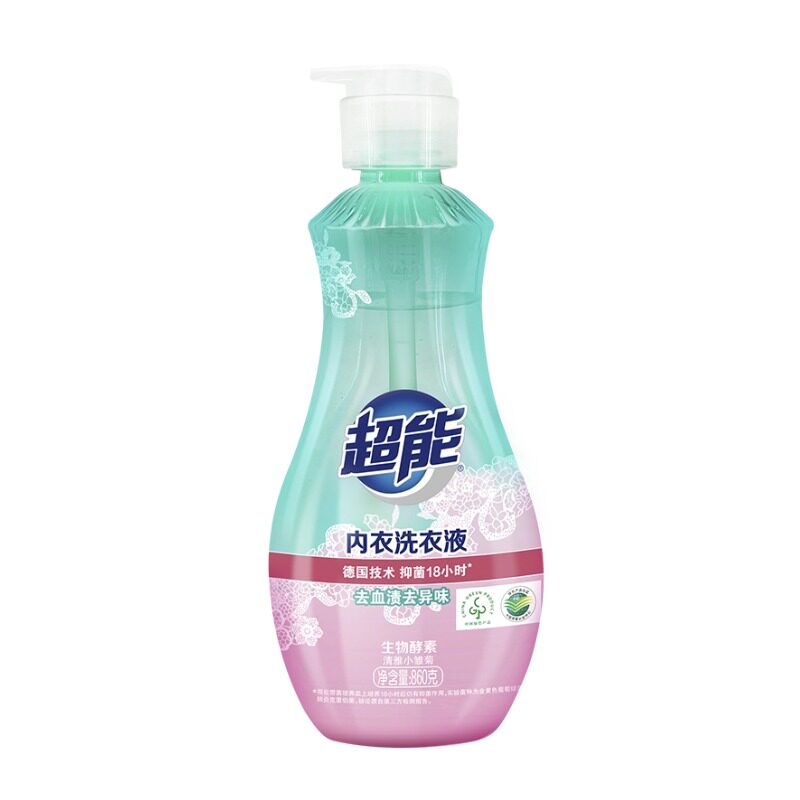 超能内衣洗衣液去血渍抑菌小雏菊
