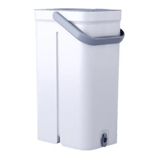 竖立挤水桶家用拖布桶长方形拖地桶单桶懒人免手洗涮洗拖把桶套装