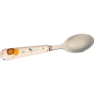 摩登主妇304不锈钢勺子儿童吃饭专用勺子高颜值家用汤匙可爱小勺