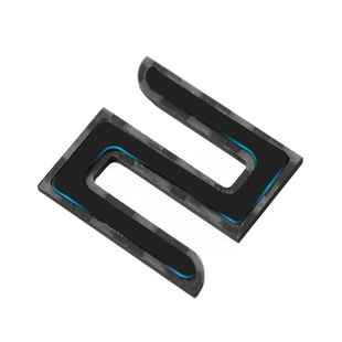 TPARTS适用Model3Y特斯拉字母logo标车标真干碳纤维贴改装丫配件