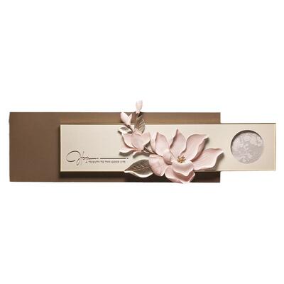 【玉兰春晓】3d立体浮雕壁挂画