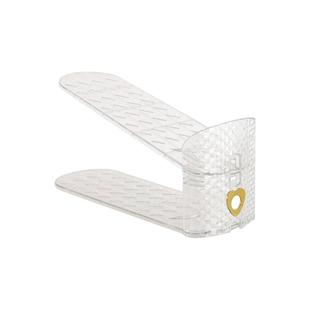 三梦双层可调节鞋架鞋托架家用鞋柜分层隔板收纳神器省空间置物架