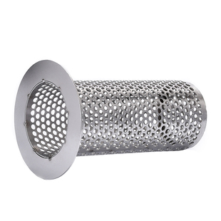 2025新款坤佰金属丝网洗手池过滤网防虫防鼠下水道不锈钢地漏网筒