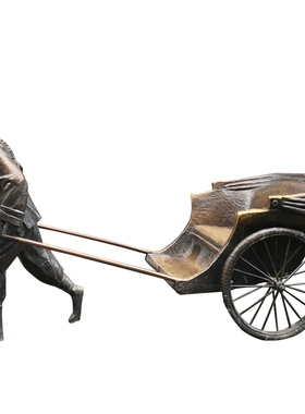 人物雕塑定制铸铜玻璃钢户外广场公园纯手工民俗艺术品落地摆件