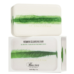 Baxter of california青柠石榴洁肤皂沐浴香皂清新控油保湿洁面皂