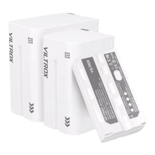 【国家3C认证】唯卓仕NP-F550/F750/F970大容量锂电池监视器补光灯专用智能充电电池电量可视过冲过放保护