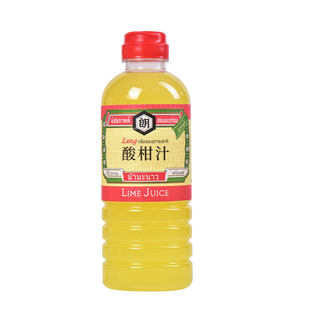 云南酸柑汁傣味舂鸡脚凉拌菜调料柠檬配料朗木树批发500ml