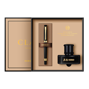 英雄牌钢笔练字专用美工笔弯尖弯头书法硬笔楷书行楷美术绘画钢笔画艺术签名签字男士女士高档精致成人用学生