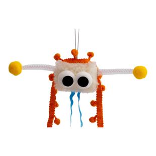 PawsHolic爪迷猫玩具飘飘羊逗猫棒长杆款耐咬自嗨解闷猫玩具用品