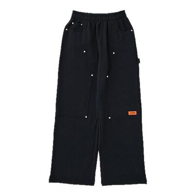 MOUSSY 春季新品联名款多口袋运动休闲裤卫裤女010ISS01-0841
