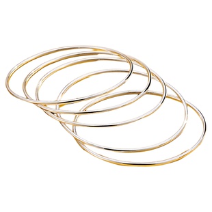 S999纯银手镯女时尚简约单光圈银手环细圈森系三生三世送女生礼物