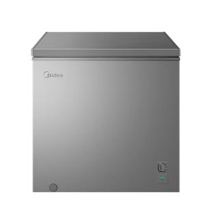 美的200升小冰柜家用小型冷柜全冷冻冷藏商用大容量单温减霜冰箱