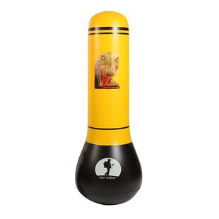 儿童不倒翁沙袋家用小孩充气拳击柱反应训练器材礼物玩具打拳沙包