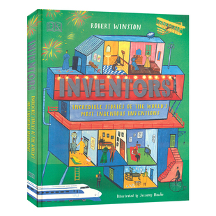 DK Inventors 发明家 超50位发明家故事 Robert Winston 精美摄影 手工绘图 儿童课外科普读物 精装大百科 英文原版图书
