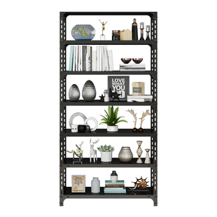 自由组装加厚角钢板货架20厘米宽家用办公室文件夹资料整理置物架