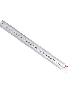 25cm30多功能直角耐磨金属铁钢尺