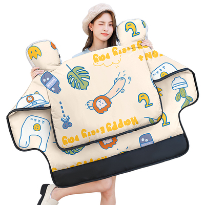 电动车挡风被双面防水冬季款