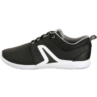 迪卡侬运动鞋男春夏网面透气轻便黑色软底平底鞋女健步休闲鞋IVX1