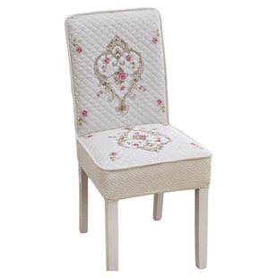 2025新款简约现代全包一体椅子套罩凳子套田园餐厅椅套坐垫套子罩