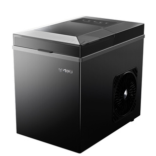 得力制冰机小型家用迷你mini寝室自动制冰机冰块制造机小功率造冰