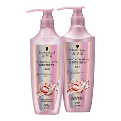 屈臣氏赋活柔顺保湿洗发水护发素