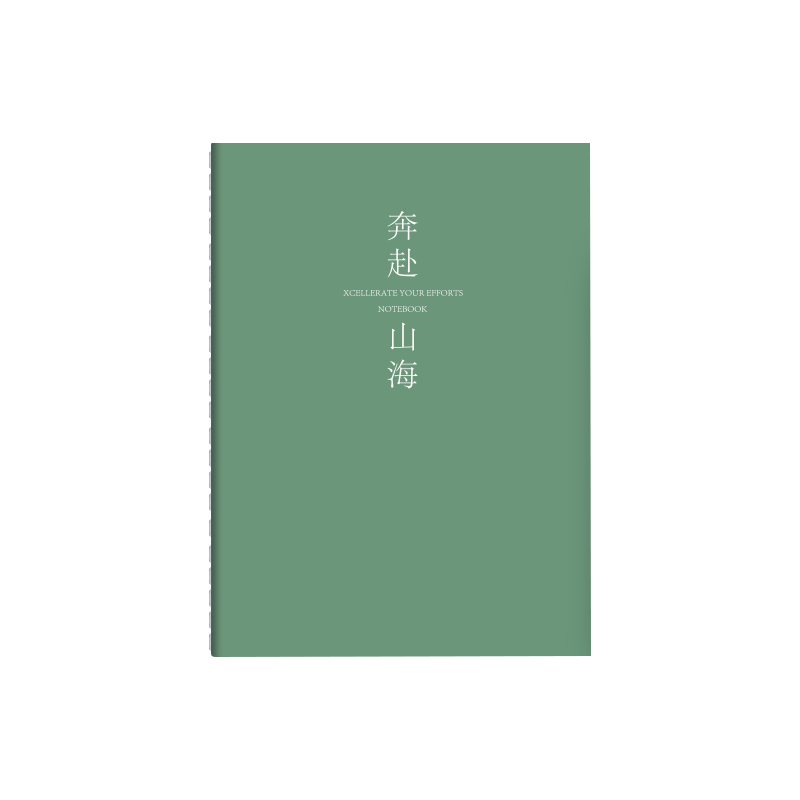 拓拧厚本子B5/A4简约车线本