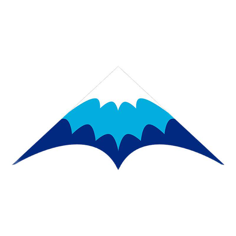 网红卡通雪山空中舞者微风易飞