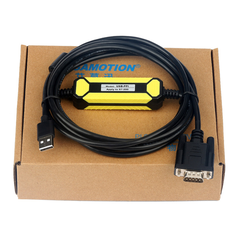 艾莫迅适用西门子plc编程数据线电缆200smart编程线3DB30 USB-PPI