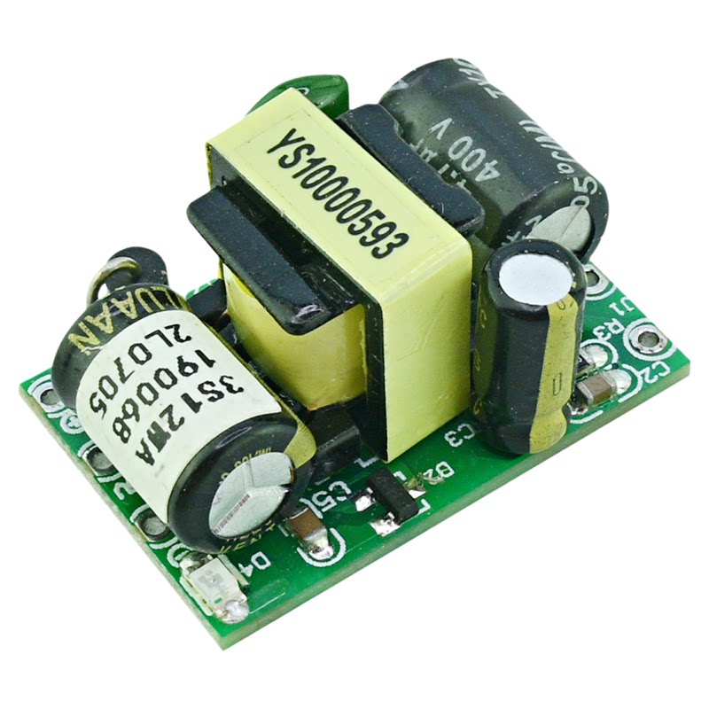 5V-24V单路输出开关电源模块3W电源板AC-DC稳压内置220转5V直流