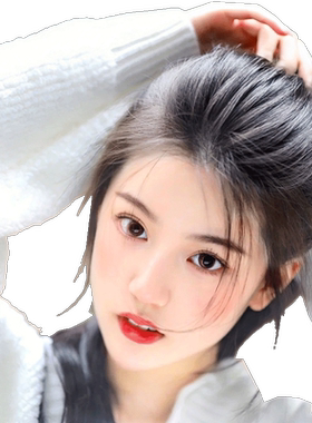 蓬松器高颅垫发片两侧头顶