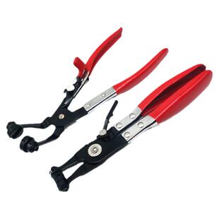 汽车水管卡箍钳直型喉式管束钳卡箍夹持钳子可弯式带线卡箍卡扣钳