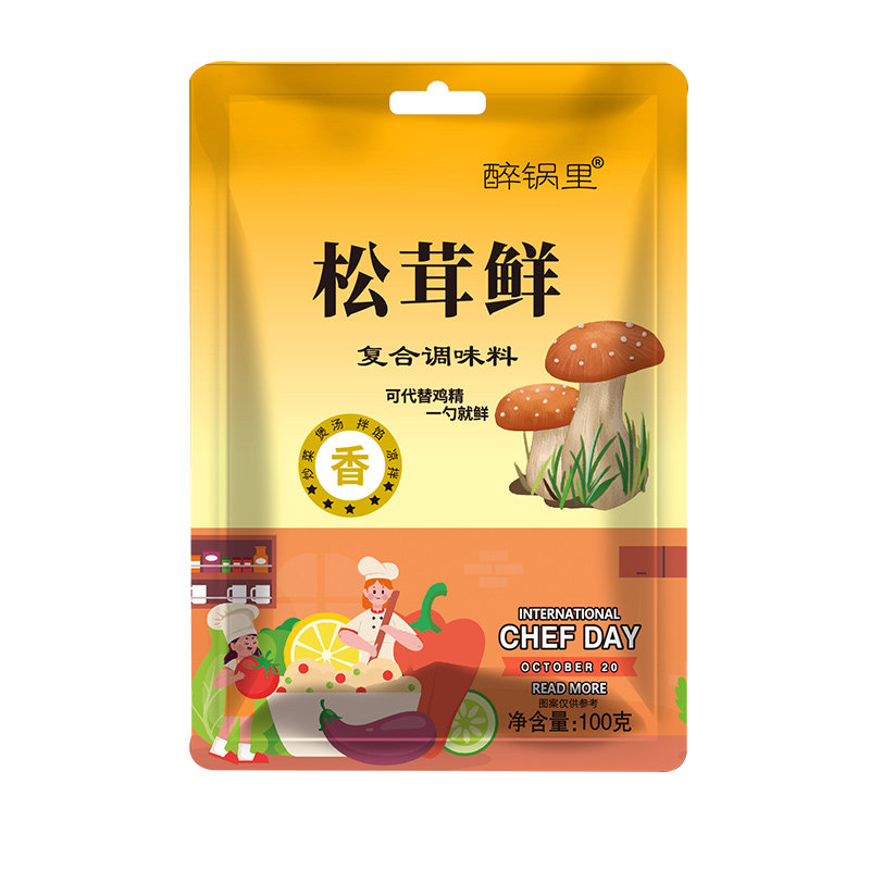 松茸鲜100g调味料代替鸡精味精调味食用菌菇煲汤炒菜袋装