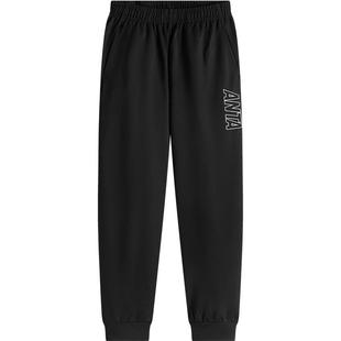 安踏儿童男大童针织运动长裤2026年秋季新款透爽亲肤中大童速干裤