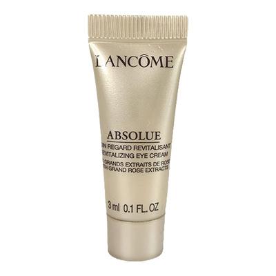 法国兰蔻菁纯臻颜焕亮眼霜3ml小样保湿滋润眼周提拉紧致淡化细纹