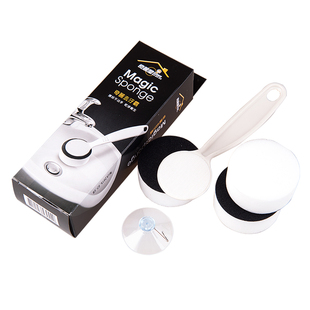 台湾奇丽屋去污霸洗碗海绵擦不沾油刷碗海绵长柄海绵擦去污不沾手