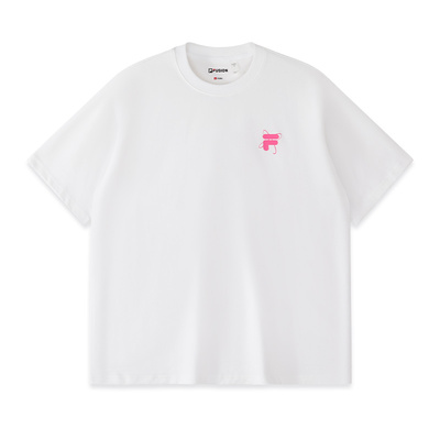 FILAFUSION斐乐情侣短袖T