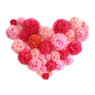 新年幼儿园教室布置牡丹纸花球拉花结婚房婚庆装饰生日花朵吊装饰