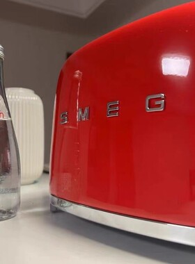 SMEG斯麦格 意大利复古烤面包机不锈钢 吐司机多士炉早餐 TSF01