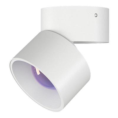 智能夕阳日不落射灯明装玄关照画走廊过道灯洗墙夕阳红氛围日落灯