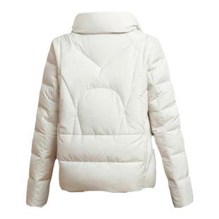 雪中飞妈妈羽绒服女短款2025新款立领时尚休闲加厚保暖冬季外套潮