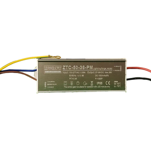 led驱动电源ZTC-50-36-PM40W30w投光灯路灯景观模组恒流整镇流器