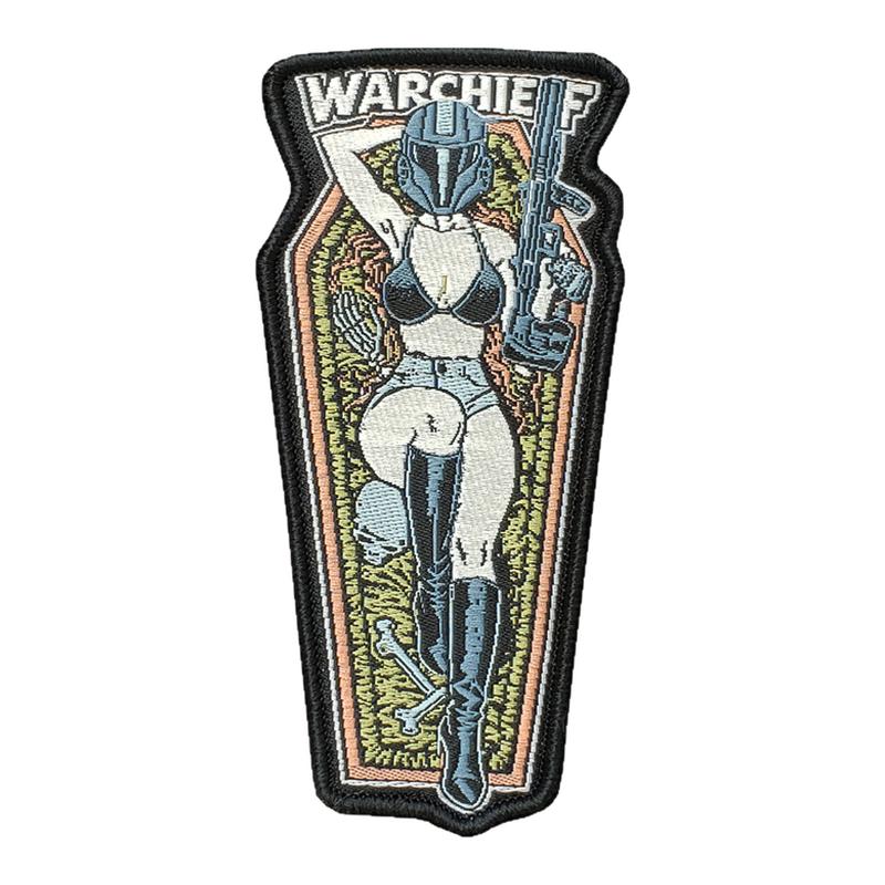 酋长WARCHIEF新品“武娘”士气章户外服装配饰袖标背包贴时尚百搭
