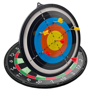 儿童强磁性飞镖盘安全飞镖靶套装室内家用亲子互动室内双面玩具盘