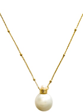 白百何同款天然巴洛克珍珠项链