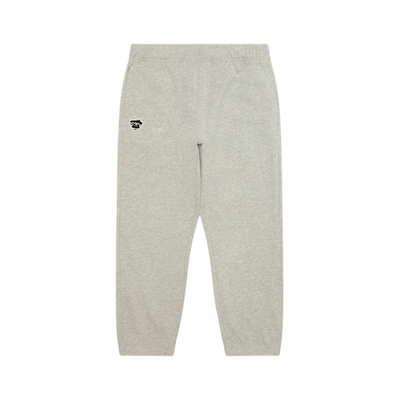 Aape猿人徽章字母印花休闲束脚裤