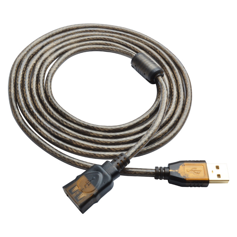 usb2.0延长线5米公对母加长LED显示屏U盘鼠标键盘电脑数据线10米