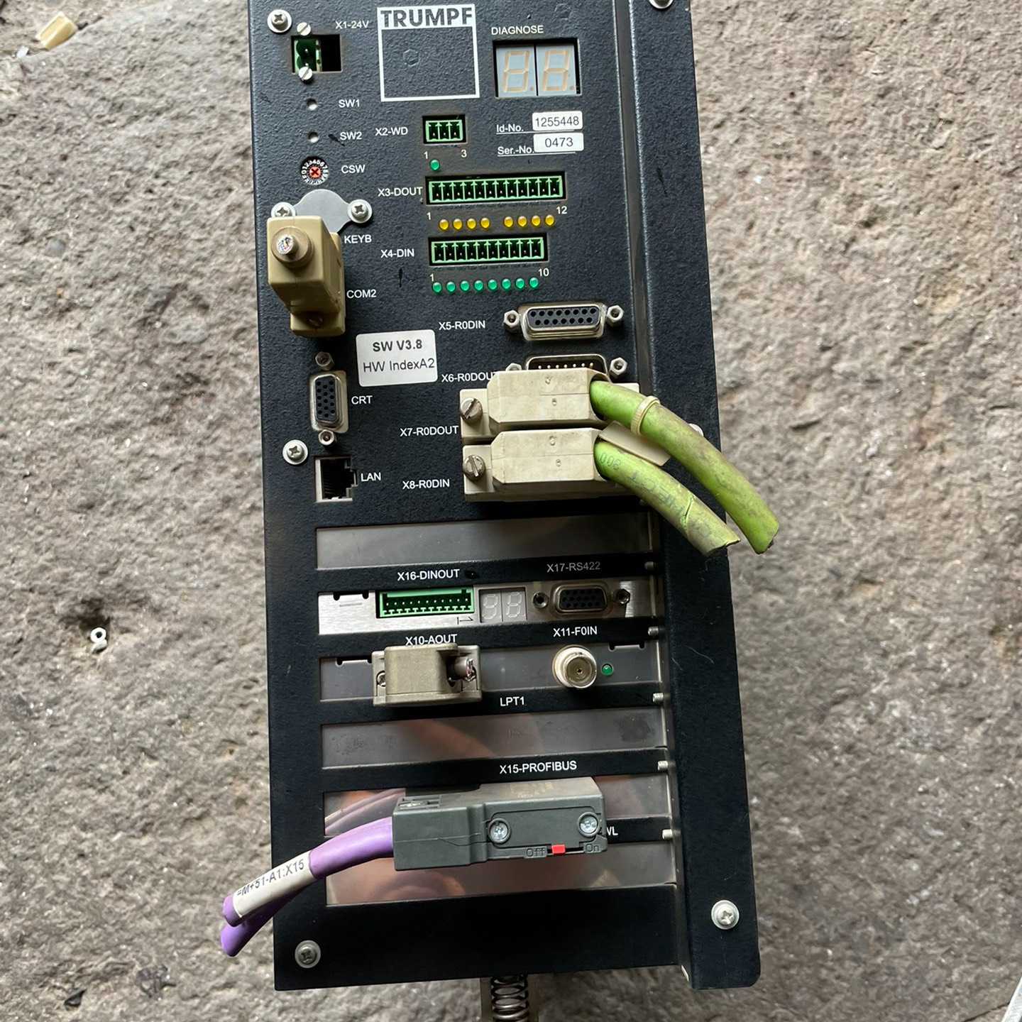 议价拆机通快二氧化碳激光控制器SWV3.8功能包好维修