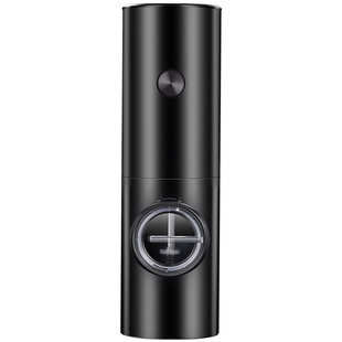 304不锈钢胡椒研磨器电动现磨黑白胡椒粒花椒磨粉器粗海盐研磨瓶