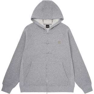 【CLOTTEE by CLOT】盘扣开衫连帽卫衣 Be LikeWater系列