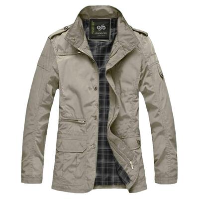 男士棉衣加肥加大码厚款夹克外套